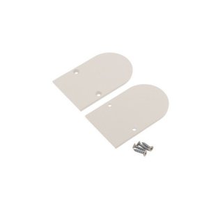 Terminaison Profile LED LINE23 Sable Métal/Visses (x2)