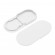 Terminaison Profile LED LINE23 Blanc Arrondi (x2)