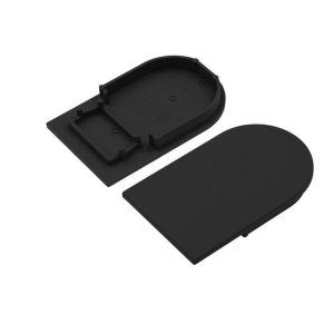 Terminaison Profile LED LINE23 Noir (x2)