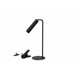 Lampe de bureau Multifonction sur batterie Noir Dim 3W 4000°K 240Lm IP20