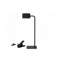 Lampe de bureau Multifonction sur batterie Noir Dim 3W CCT 240Lm IP20
