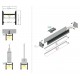 Profile LED Compact12 Alu Brut 2000mm