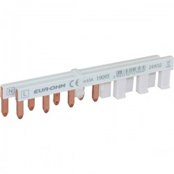 Peigne horizontal 1P+N 63A 7 dents