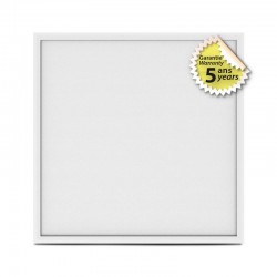 Dalle LED Backlit 595x595 25W Blanc 3000K Prismatique - Garantie 5 ans
