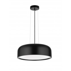 Pendant Light Out.Matt Black Steel-In.Matt White Steel E27 3x6 