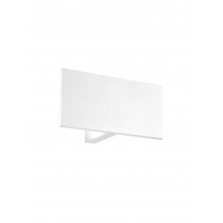 WALL LAMP ALU SAND WHITE 16 W W:20 H:10 D:10CM 