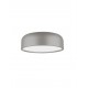 Ceiling Light Out.Matt Grey Steel-In.Matt White Steel E27 3x60W 
