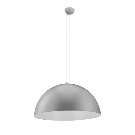 Pendant Light Out.Elephant Grey Steel-In.Matt White Steel E27 1 
