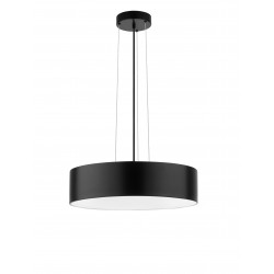 Pendant Light Out.Matt Black Steel-In.Matt White Steel E27 3x40 