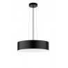 Pendant Light Out.Matt Black Steel-In.Matt White Steel E27 3x40