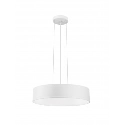 Pendant Light Out.Matt White Steel-In.Matt White Steel E27 3x4 