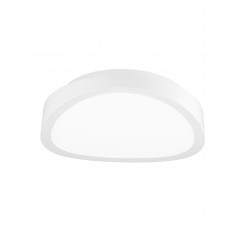 Ceiling Lamp White Iron & Acrylic LED 30W 3000K D:40 H:11.5cm 