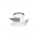 LAMPSHADE FOR SPOT White Aluminium D:12.3 H:8.5cm 