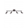 Spot Rust Metal Bulb Excluded GU10 4x50W L:51 H:10,9cm