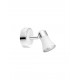 Spot White Aluminium & Chrome Bulb Excluded GU10 1x50W D:8 H:11c 