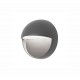 Dark Gray Aluminium & Glass LED 6 Watt 480Lm 3000K 220-240 Volt 50Hz Beam Angle 31o IP54 D: 16 W: 9.6 cm 