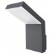 Aluminium Dark Gray Acrylic Diffuser LED 6 Watt 522Lm 3000K 220-240 Volt 50Hz Beam Angle 120 o IP54 AC Driver Included L: 9 W: 1