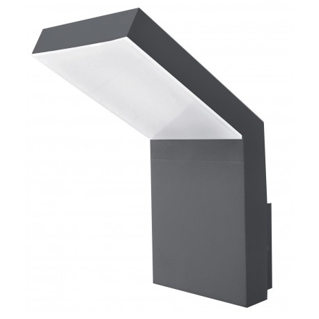 Aluminium Dark Gray Acrylic Diffuser LED 6 Watt 522Lm 3000K 220-240 Volt 50Hz Beam Angle 120 o IP54 AC Driver Included L: 9 W: 1