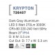 Dark Gray Aluminium LED 3 Watt 270Lm 3000K 220-240 Volt 50Hz Beam Angle 27o IP54 D: 8 W: 5.5 cm Cut Out: D: 7.7 x W: 5.3 cm 