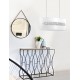 Pendant Light Chrome Aluminium White Glass & Crystal E27 3x40 Wa 