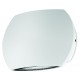 Sandy White Aluminium Glass Diffuser LED 2x3 Watt 510Lm 3000K 220-240 Volt 50Hz Beam Angle 2x34 o IP54 Light Up & Down L: 15 W: 