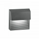 Dark Gray Aluminium LED 6 Watt 751Lm 3000K 220-240 Volt 50Hz Beam Angle 32o IP54 L: 15 W: 7.5 H: 15 cm 
