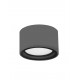 Dark Grey Aluminium Glass Diffuser Gx53 7 Watt 423,8Lm 3000K 220-240 Volt 50Hz Beam Angle 77o IP54 D: 10 H: 6.5 cm 