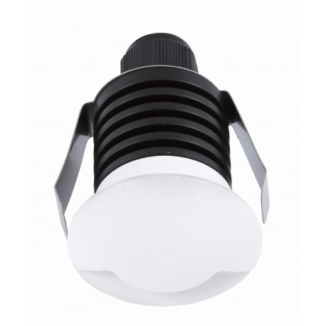 White Aluminium LED 1 Watt 11,4Lm 3 Volt 50Hz 3000K IP67 D: 3.7 H: 5.3 cm Cut Out: 3.2 cm 