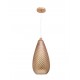 Pendant light , Rose gold, metal glass, E27, 1*40W, 18*40cm 