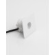 White Aluminium LED 1 Watt 41,36Lm 3000K 3 Volt 50Hz IP54 L: 3.9 W: 2.2 H: 3.9 cm Cut Out: 3.4 cm Cable Lenght 1.80m Connect it 