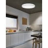 Ceiling lamp, Led, Sandy white, 50W, 3000K, 3000Lm, D:51cm 
