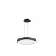 Pendant light, Led, Sandy Black, 50W, 3000K, 2750Lm, D:51cm 