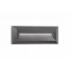 Dark Gray ABS LED 2 Watt 365,14Lm 3000K 220-220 Volt 50Hz Beam Angle 32o IP54 AC Driver Included L: 23 W: 3 H: 8 cm 