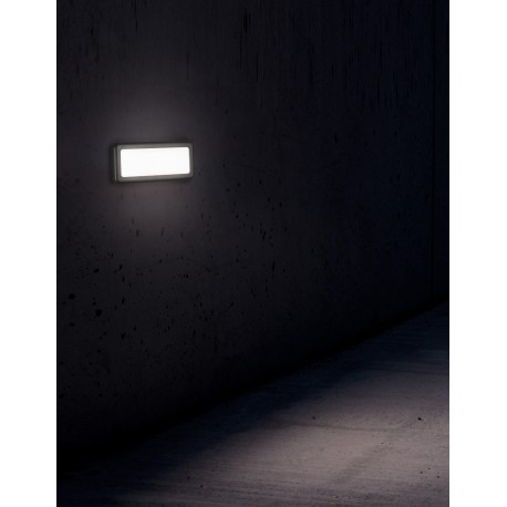 Dark Gray ABS Acrylic White Diffuser LED 6 Watt 683Lm 3000K or 4000K 220-220 Volt 50Hz Beam Angle 67o IP54 AC Driver Included L:
