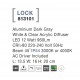 Aluminium Dark Gray White & Clear Acrylic Diffuser LED 12 Watt 220-240 Volt 50Hz 1047Lm Beam 45o IP54 3000K or 4000K AC Driver I