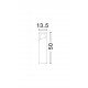 Aluminium Dark Gray White & Clear Acrylic Diffuser LED 12 Watt 220-240 Volt 50Hz 1047Lm Beam 45o IP54 3000K or 4000K AC Driver I