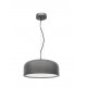 Pendant Lamp, Alumimium, Steel & Matt White, E27*2, 40W, D:35 