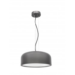 Pendant Lamp, Alumimium, Steel & Matt White, E27*2, 40W, D:35 