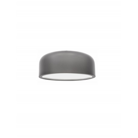 Ceiling Lamp, Alumimium, Steel & Matt White, E27*2, 40W, D:35 