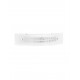 Wall lamp, clear glass & crystal, 3*E14 MAX 40W 