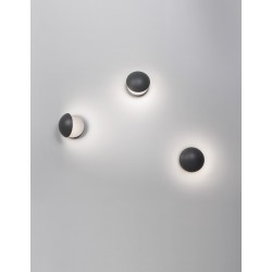 Dark Gray Die-Casting Aluminium LED 13 Watt 480Lm 3000K 220-240 Volt 50Hz Adjustable Beam Max 120o IP54 D: 15 W: 11.7 H: 15 cm 