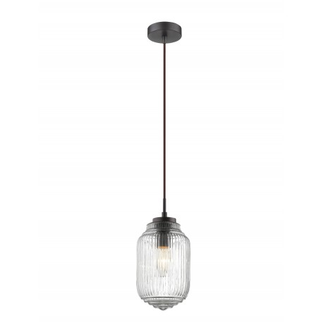 PENDANT LIGHT CLEAR GLASS 1*E14 40W L:12 H:120 