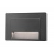 Dark Gray ABS LED 1.2 Watt 150Lm 3000K IP65 100-220 Volt 50Hz RC Driver Included L: 12.5 W: 3.3 H: 8.3 cm 
