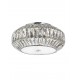 Ceiling lamp, class A clear crystal, D:42*H:19, G9 incl. 