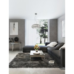 Pendant light, class A clear crystal, D:42*H:137, G9 incl. 