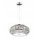 Pendant light, class A clear crystal, D:42*H:137, G9 incl. 