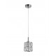 Pendant light, class A clear glass, D:11*H:141, G9 excl. 