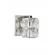 Wall lamp, class A clear crystal, D:14*W:12*H:13 G9 excl. 