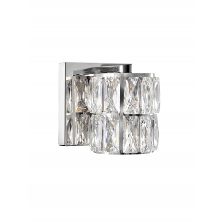 Wall lamp, class A clear crystal, D:14*W:12*H:13 G9 excl. 