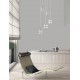 Pendant light, class A clear crystal, D:41*H:141 